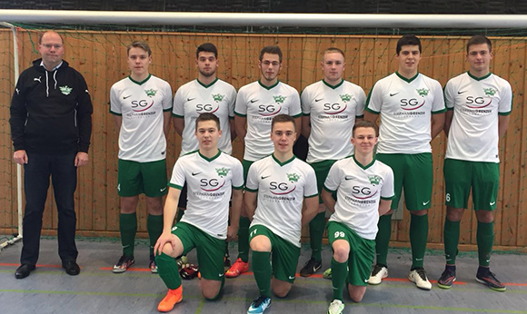 A-Jugendfußballer der SG Reinhardshagen Meister 2017